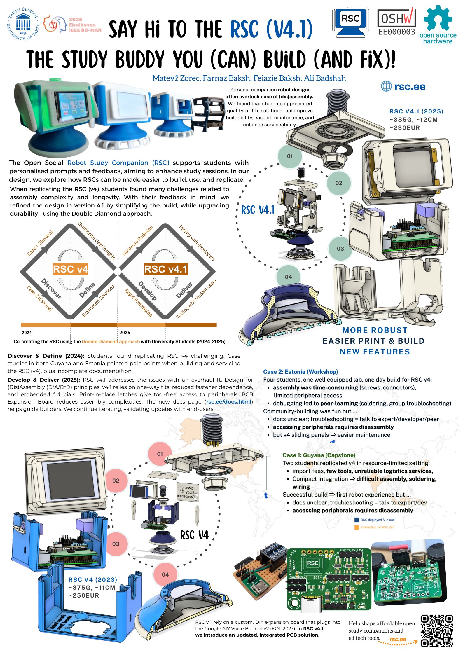 Poster Presentation Rsc Robot Study Companion (RSC)